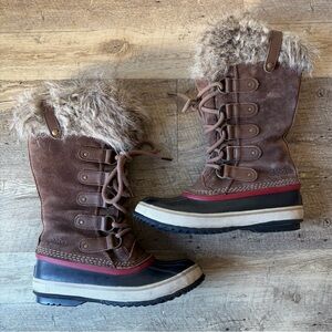 Sorel Joan of Arctic Lace Up Waterproof Boots